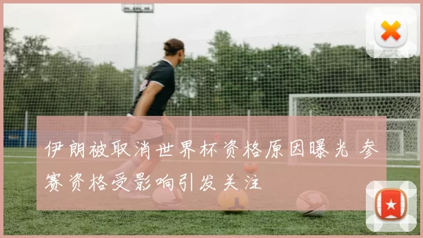 伊朗被取消世界杯资格原因曝光 参赛资格受影响引发关注